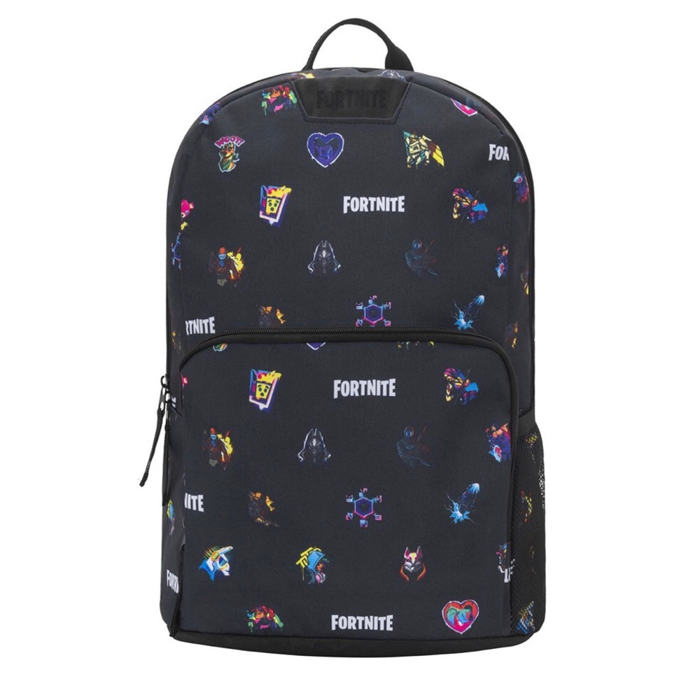 Fortnite Black-Multi Print Design Signify Backpack